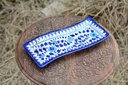 Blue pottery kebab dish - Duplicate IMG # 1