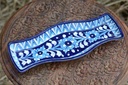 Blue pottery kebab Dish - Duplicate IMG # 1