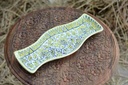 Blue pottery kebab Dish - Duplicate IMG # 1