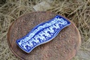 Blue pottery kebab Dish IMG # 1