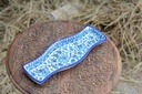 Blue pottery kebab Dish - Duplicate IMG # 1