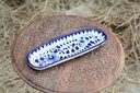 Blue pottery kebab Dish - Duplicate IMG # 1