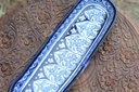 Blue pottery kebab Dish - Duplicate IMG # 1