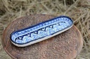Blue pottery kebab Dish IMG # 1
