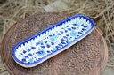 Blue pottery kebab Dish - Duplicate IMG # 1