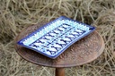 Blue pottery kebab Dish - Duplicate IMG # 1