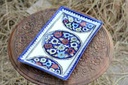 Blue pottery Rectangular dish - Duplicate IMG # 1
