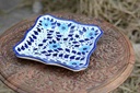 Blue pottery Small Dish - Duplicate IMG # 1