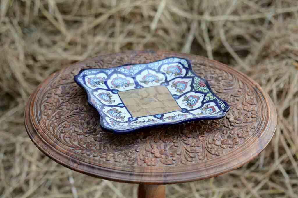Blue pottery Small Dish - Duplicate IMG # 1