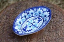 Blue Pottery Square shape Serving tray - Duplicate IMG # 1