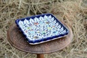 Blue Pottery Oval shape raita bowl - Duplicate IMG # 1