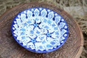Blue Pottery Round dish IMG # 1
