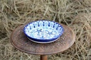 Blue Pottery Round dish IMG # 2