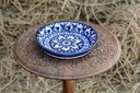 Blue Pottery Round dish - Duplicate IMG # 1