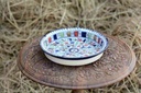 Blue Pottery Round dish - Duplicate IMG # 1