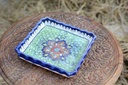 Blue Pottery Round dish - Duplicate IMG # 1