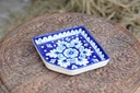 Blue Pottery Dry fruit serving tray - Duplicate IMG # 1