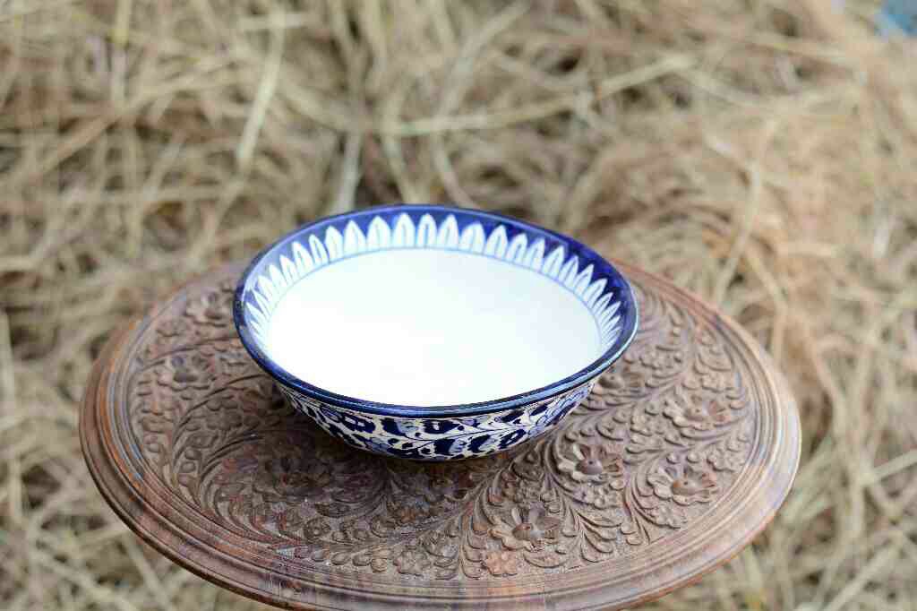 Blue Pottery Deep soup bowl - Duplicate IMG # 1