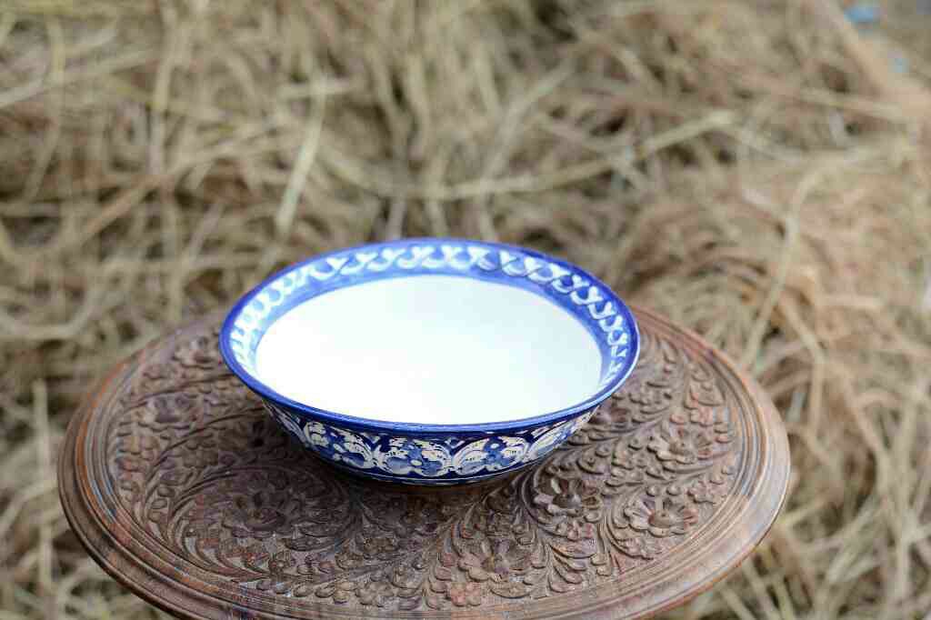Blue Pottery Deep soup bowl - Duplicate IMG # 1