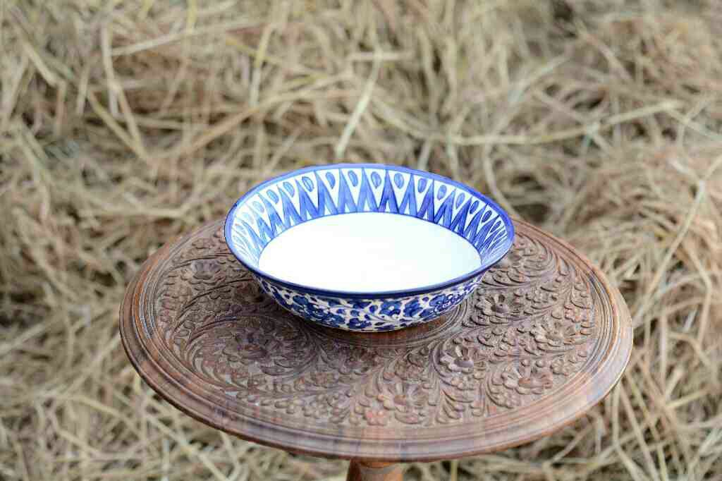 Blue Pottery Deep soup bowl - Duplicate IMG # 2