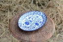 Blue Pottery Oval shape rice tray - Duplicate IMG # 1