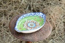 Blue Pottery Oval shape rice tray - Duplicate IMG # 1