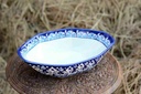 Blue pottery deep bowl - Duplicate IMG # 1