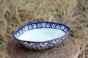 Blue pottery deep bowl IMG # 2