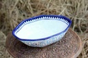 Blue pottery deep bowl - Duplicate IMG # 1
