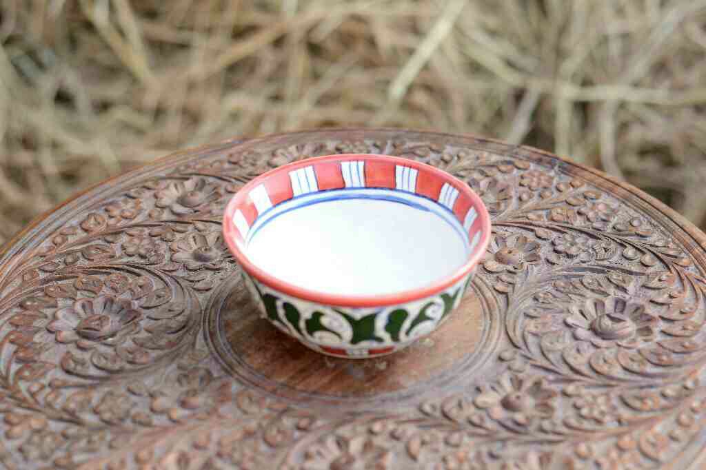 Blue Pottery Deep Bowl - Duplicate IMG # 1