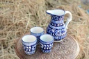 Blue Pottery Water Set IMG # 1