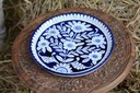 Blue pottery Pizza Tray - Duplicate IMG # 1