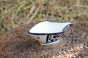 Blue Pottery Fish Design Raita Bowl - Duplicate IMG # 1