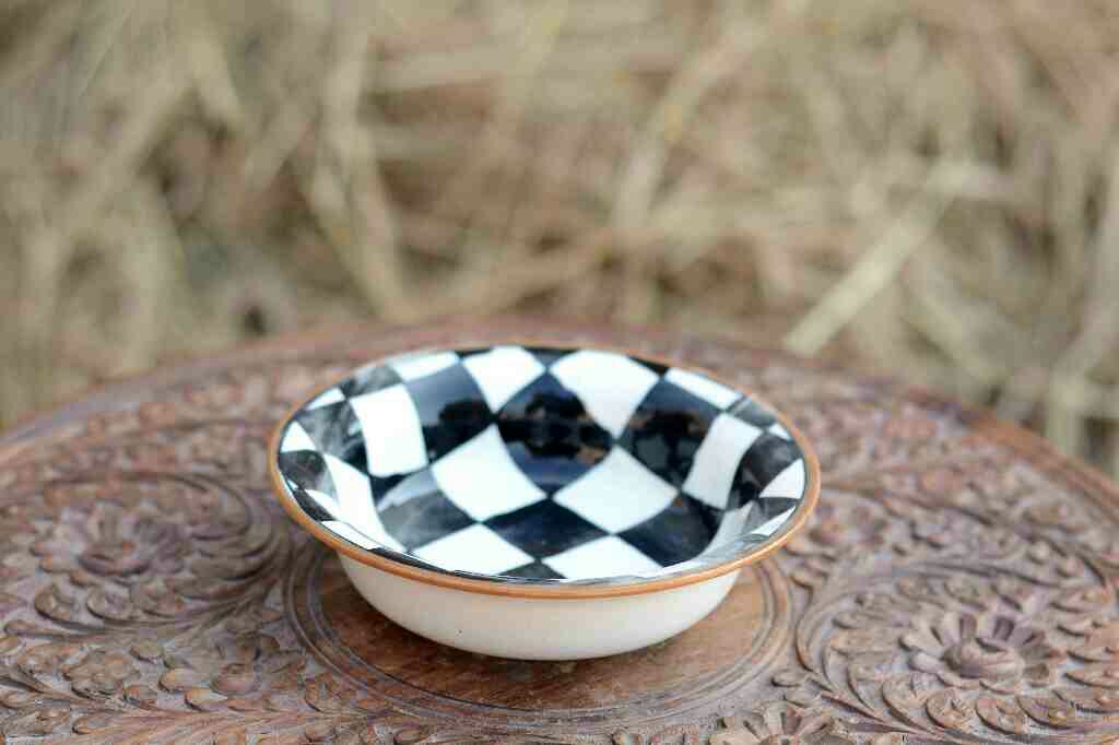 Blue Pottery Bowl - Duplicate IMG # 1