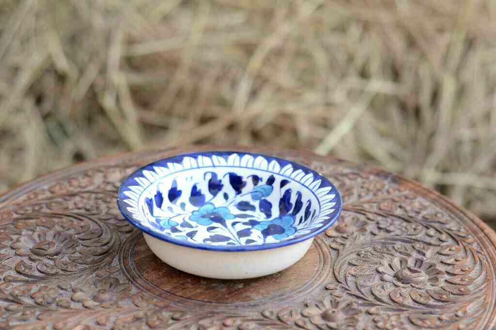 Blue Pottery Bowl - Duplicate IMG # 1
