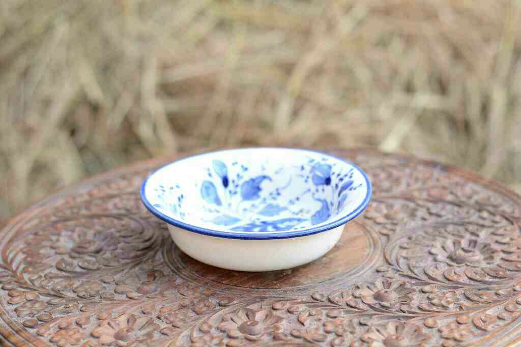 Blue Pottery Bowl - Duplicate IMG # 1
