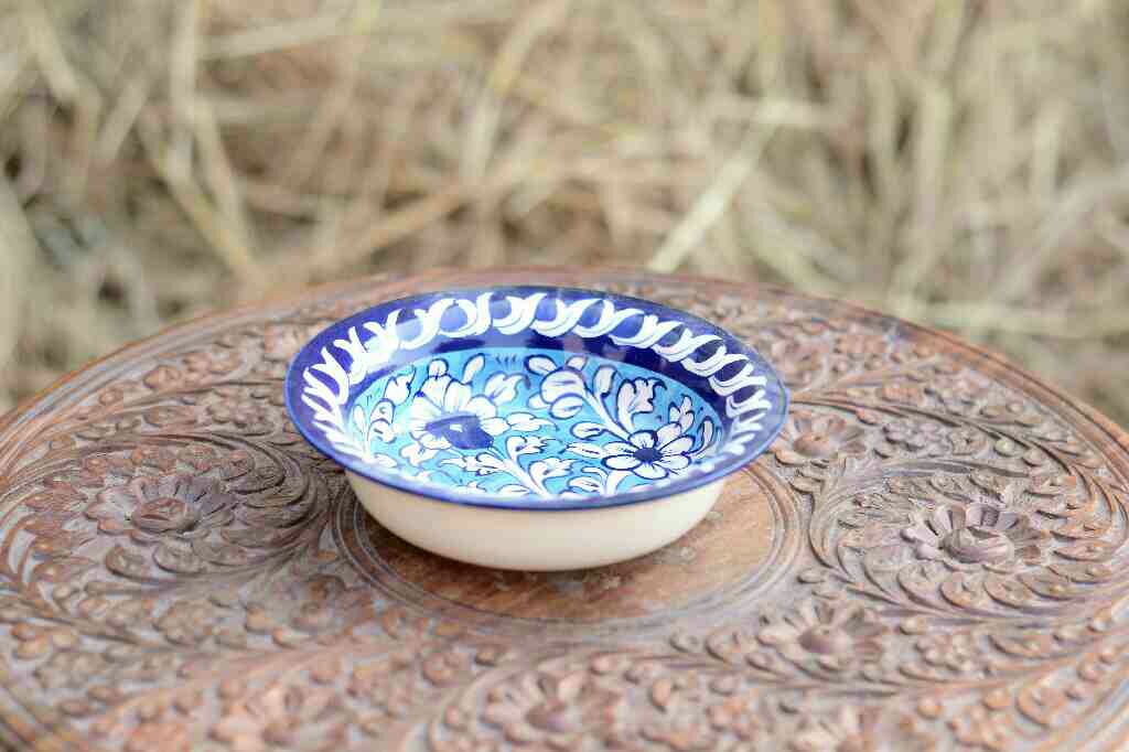 Blue Pottery Bowl - Duplicate IMG # 1