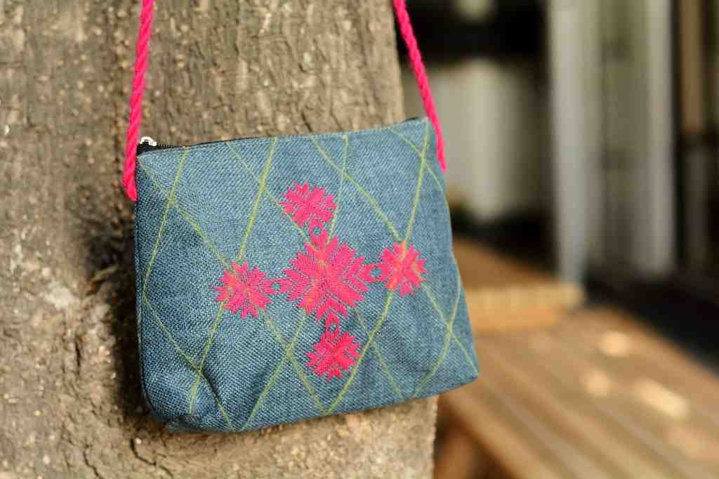 Hazara Embroidered Messenger Bag IMG # 1