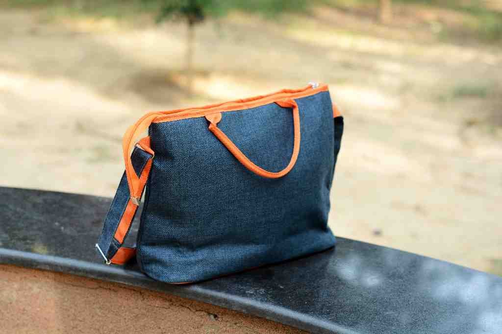 Hazara Traditiona Large Strip Embroidered Bag IMG # 1