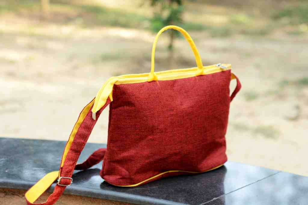 Hazara Traditiona Large Strip Embroidered Bag - Duplicate IMG # 1