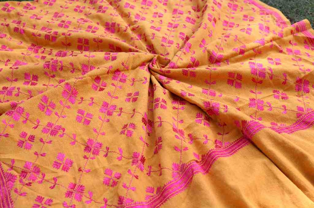 Embroidered Phulkari Shawl IMG # 1