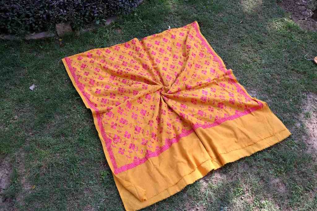 Embroidered Phulkari Shawl IMG # 2
