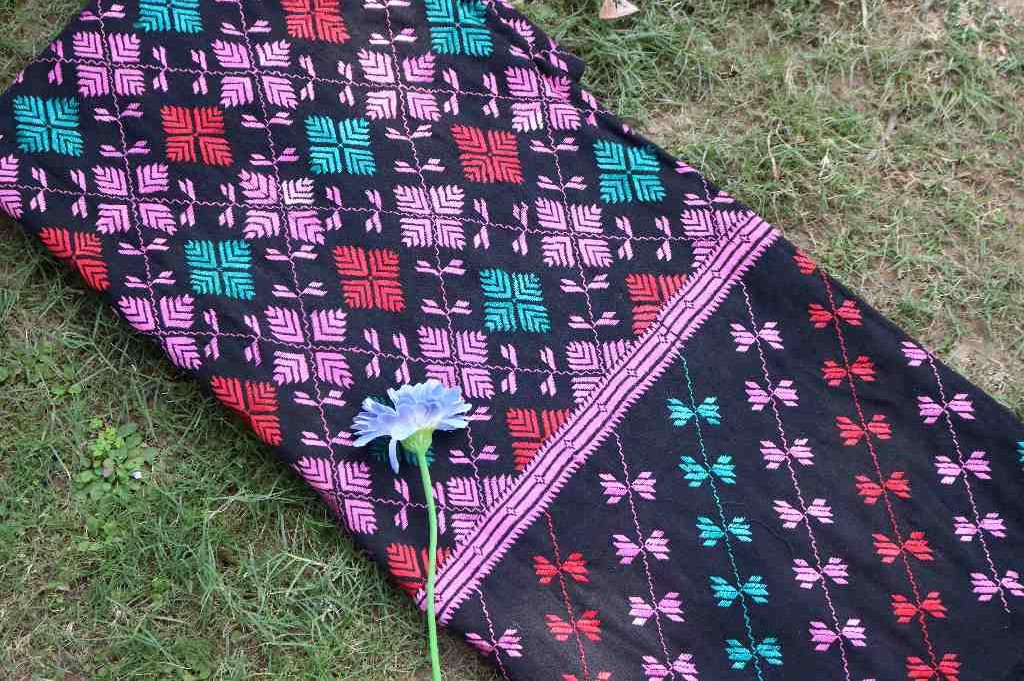 Embroidered Phulkari Shawl IMG # 1