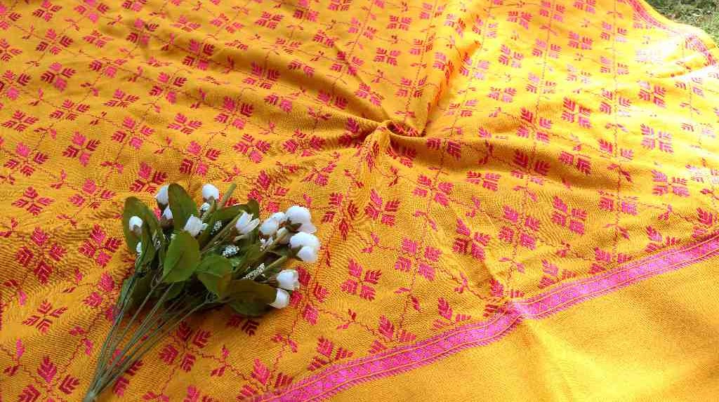 Embroidered Phulkari Shawl - Duplicate IMG # 1