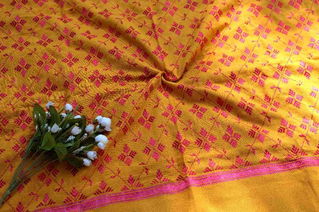 Embroidered Phulkari Shawl - Duplicate IMG # 1