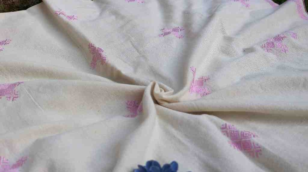 Embroidered Phulkari Shawl - IMG # 1