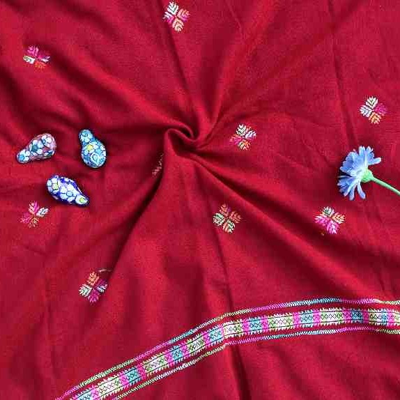 Embroidered Phulkari Shawl - Duplicate IMG # 1