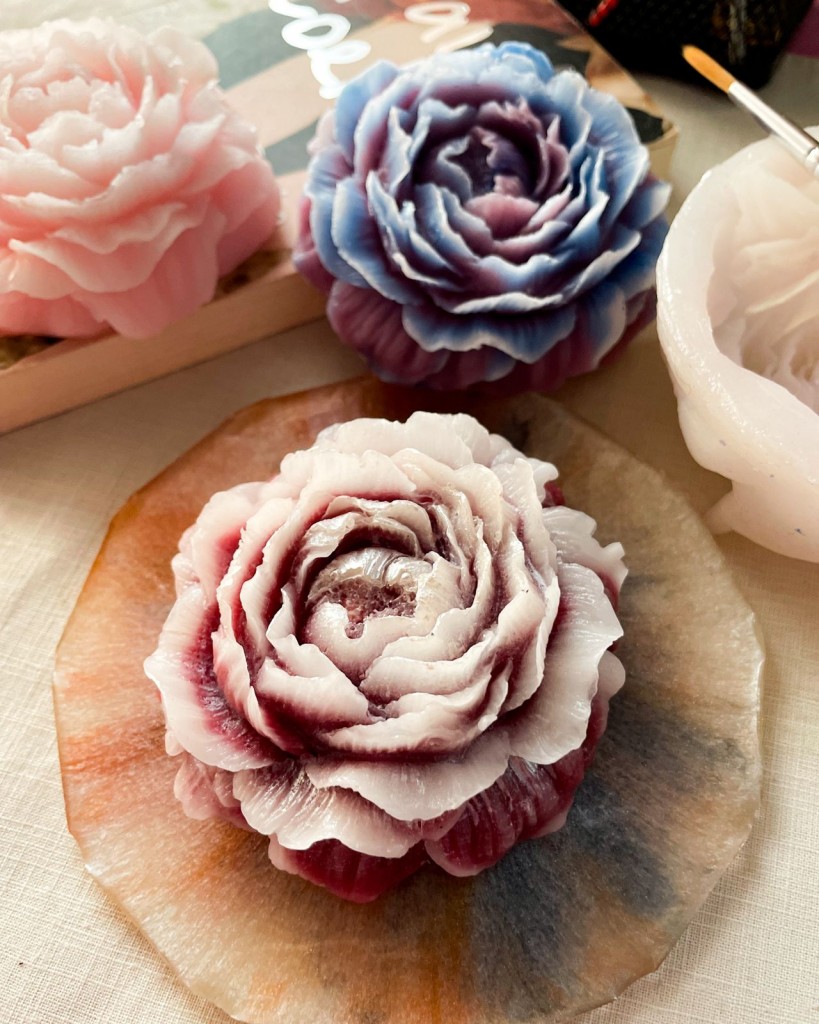 Peony Candle IMG # 1