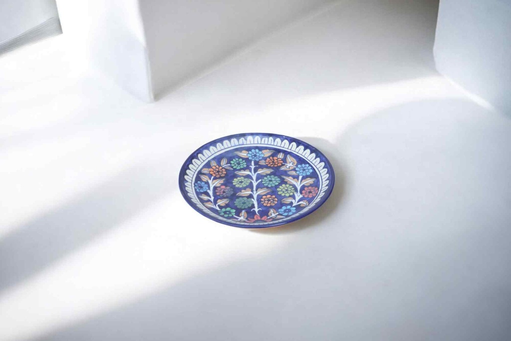 Blue Pottery Quarter Plate