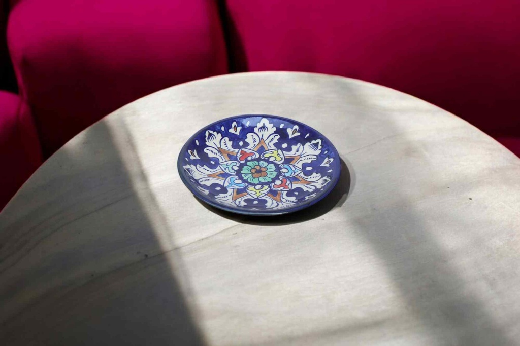 Blue Pottery Quarter Plate